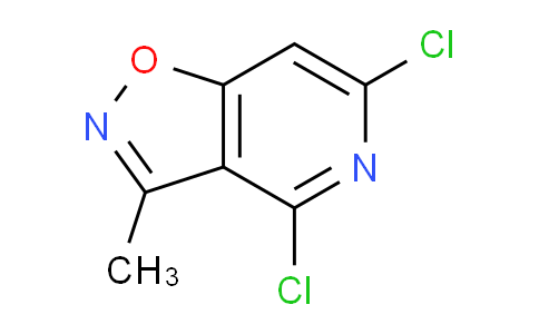 CAS No. 58315-12-1, 4,6-Dichloro-3-methylisoxazolo[4,5-c]pyridine