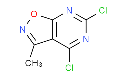 CAS No. 1253654-79-3, 4,6-Dichloro-3-methylisoxazolo[5,4-d]pyrimidine