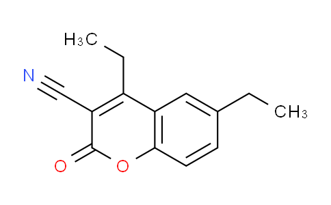CAS No. 1352515-17-3, 4,6-Diethyl-2-oxo-2H-chromene-3-carbonitrile