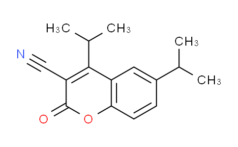 CAS No. 1352504-96-1, 4,6-Diisopropyl-2-oxo-2H-chromene-3-carbonitrile