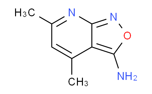 CAS No. 670246-33-0, 4,6-Dimethylisoxazolo[3,4-b]pyridin-3-amine