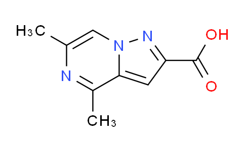 CAS No. 1823537-77-4, 4,6-Dimethylpyrazolo[1,5-a]pyrazine-2-carboxylic acid