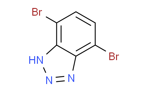 CAS No. 851106-90-6, 4,7-Dibromo-1H-benzo[d][1,2,3]triazole