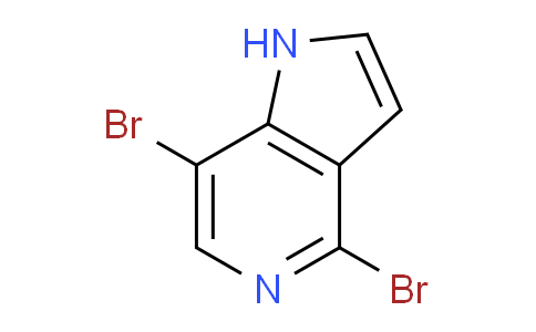 CAS No. 871819-35-1, 4,7-Dibromo-1H-pyrrolo[3,2-c]pyridine
