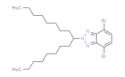 CAS No. 1312118-15-2, 4,7-Dibromo-2-(heptadecan-9-yl)-2H-benzo[d][1,2,3]triazole