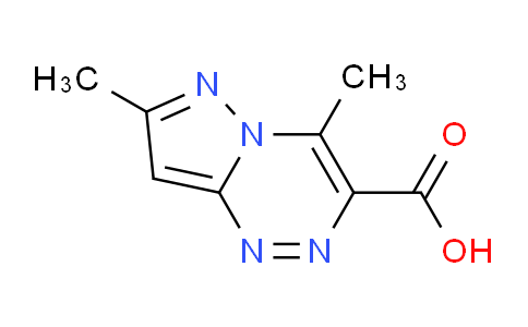 CAS No. 175137-58-3, 4,7-Dimethylpyrazolo[5,1-c][1,2,4]triazine-3-carboxylic acid