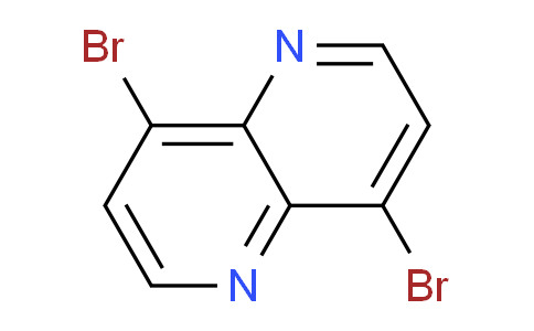 CAS No. 1393914-91-4, 4,8-Dibromo-1,5-naphthyridine