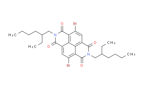 CAS No. 1088205-02-0, 4,9-Dibromo-2,7-bis(2-ethylhexyl)benzo[lmn][3,8]phenanthroline-1,3,6,8(2H,7H)-tetraone