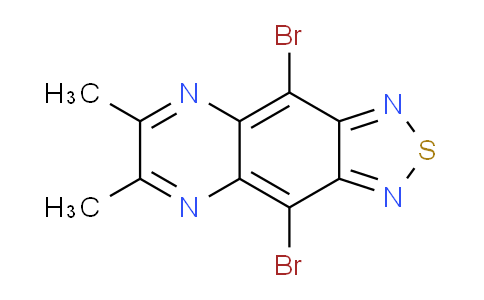 CAS No. 851486-39-0, 4,9-Dibromo-6,7-dimethyl-[1,2,5]thiadiazolo[3,4-g]quinoxaline