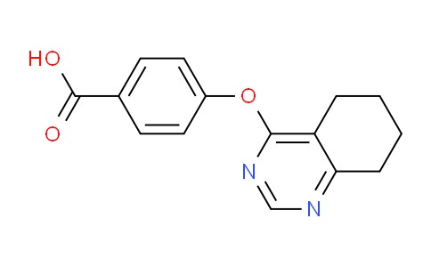 CAS No. 1503715-41-0, 4-((5,6,7,8-Tetrahydroquinazolin-4-yl)oxy)benzoic acid