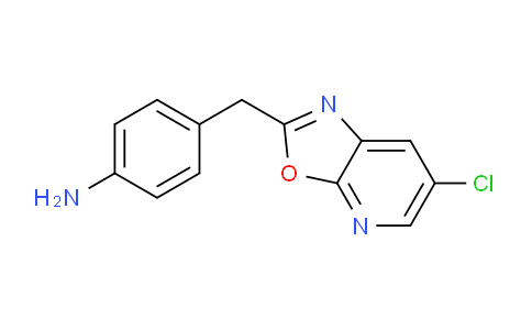 CAS No. 1354755-54-6, 4-((6-Chlorooxazolo[5,4-b]pyridin-2-yl)methyl)aniline