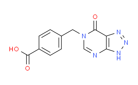 CAS No. 1710194-90-3, 4-((7-Oxo-3H-[1,2,3]triazolo[4,5-d]pyrimidin-6(7H)-yl)methyl)benzoic acid
