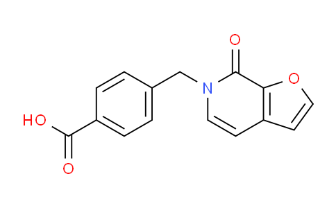 CAS No. 1708013-86-8, 4-((7-Oxofuro[2,3-c]pyridin-6(7H)-yl)methyl)benzoic acid