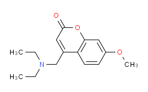 CAS No. 152584-35-5, 4-((Diethylamino)methyl)-7-methoxy-2H-chromen-2-one