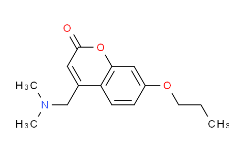 CAS No. 351194-17-7, 4-((Dimethylamino)methyl)-7-propoxy-2H-chromen-2-one
