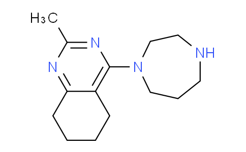 CAS No. 1708428-23-2, 4-(1,4-Diazepan-1-yl)-2-methyl-5,6,7,8-tetrahydroquinazoline