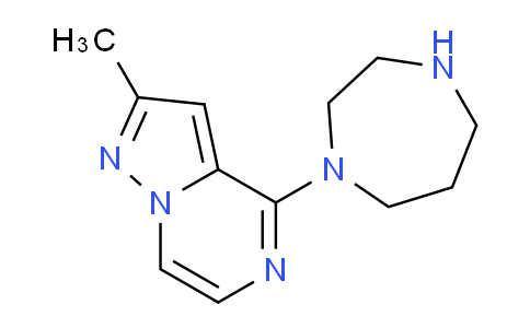 CAS No. 1707394-43-1, 4-(1,4-Diazepan-1-yl)-2-methylpyrazolo[1,5-a]pyrazine