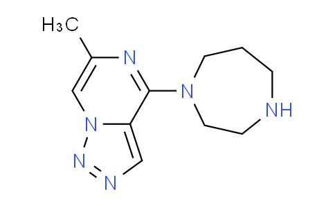 CAS No. 1707372-90-4, 4-(1,4-Diazepan-1-yl)-6-methyl-[1,2,3]triazolo[1,5-a]pyrazine