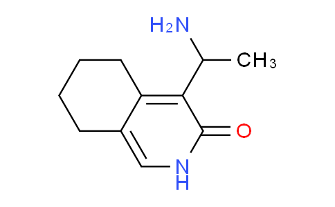 CAS No. 1365939-22-5, 4-(1-Aminoethyl)-5,6,7,8-tetrahydroisoquinolin-3(2H)-one