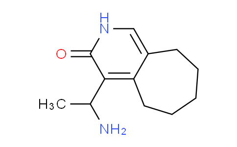 CAS No. 1365942-71-7, 4-(1-Aminoethyl)-6,7,8,9-tetrahydro-2H-cyclohepta[c]pyridin-3(5H)-one