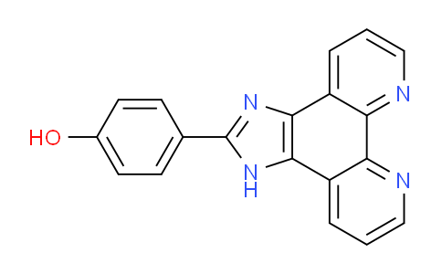 CAS No. 185129-91-3, 4-(1H-Imidazo[4,5-f][1,10]phenanthrolin-2-yl)phenol
