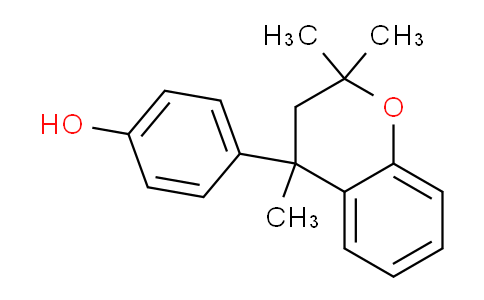 CAS No. 472-41-3, 4-(2,2,4-Trimethylchroman-4-yl)phenol