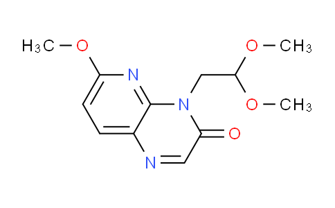 CAS No. 1003945-84-3, 4-(2,2-Dimethoxyethyl)-6-methoxypyrido[2,3-b]pyrazin-3(4H)-one