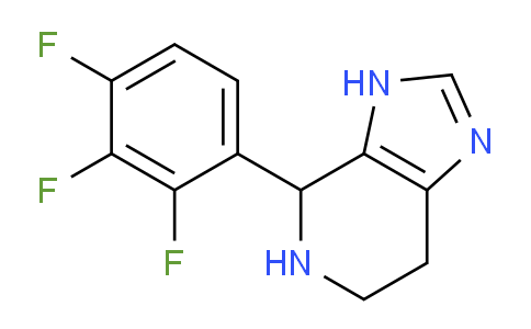 CAS No. 1010928-50-3, 4-(2,3,4-Trifluorophenyl)-4,5,6,7-tetrahydro-3H-imidazo[4,5-c]pyridine