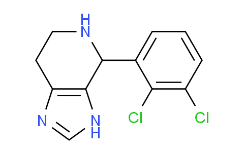 CAS No. 1010918-36-1, 4-(2,3-Dichlorophenyl)-4,5,6,7-tetrahydro-3H-imidazo[4,5-c]pyridine