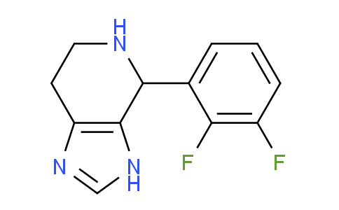 CAS No. 1010904-11-6, 4-(2,3-Difluorophenyl)-4,5,6,7-tetrahydro-3H-imidazo[4,5-c]pyridine