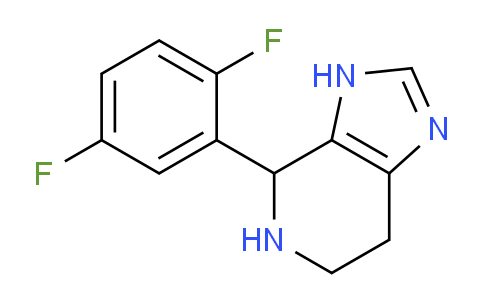 CAS No. 1010898-10-8, 4-(2,5-Difluorophenyl)-4,5,6,7-tetrahydro-3H-imidazo[4,5-c]pyridine