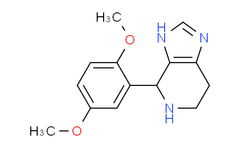 CAS No. 359685-94-2, 4-(2,5-Dimethoxyphenyl)-4,5,6,7-tetrahydro-3H-imidazo[4,5-c]pyridine