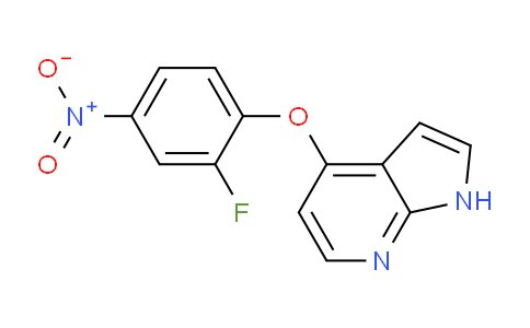 CAS No. 888720-59-0, 4-(2-Fluoro-4-nitrophenoxy)-1H-pyrrolo[2,3-b]pyridine