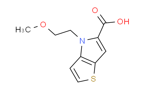 CAS No. 1708428-02-7, 4-(2-Methoxyethyl)-4H-thieno[3,2-b]pyrrole-5-carboxylic acid
