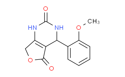 CAS No. 1713173-99-9, 4-(2-Methoxyphenyl)-3,4-dihydrofuro[3,4-d]pyrimidine-2,5(1H,7H)-dione
