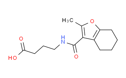 CAS No. 335391-79-2, 4-(2-Methyl-4,5,6,7-tetrahydrobenzofuran-3-carboxamido)butanoic acid