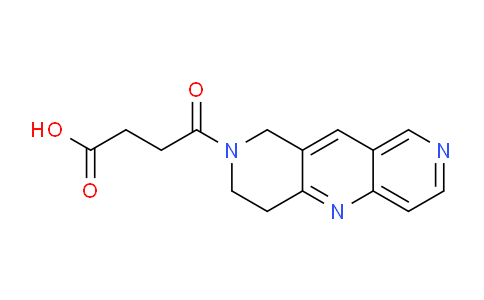 CAS No. 392233-82-8, 4-(3,4-Dihydropyrido[4,3-b][1,6]naphthyridin-2(1H)-yl)-4-oxobutanoic acid