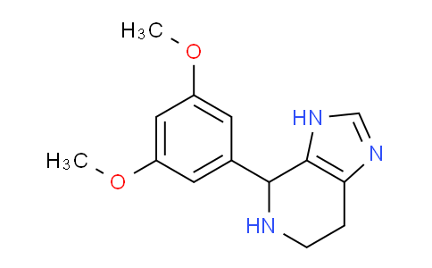 CAS No. 1010911-58-6, 4-(3,5-Dimethoxyphenyl)-4,5,6,7-tetrahydro-3H-imidazo[4,5-c]pyridine