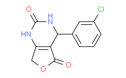 CAS No. 1710833-94-5, 4-(3-Chlorophenyl)-3,4-dihydrofuro[3,4-d]pyrimidine-2,5(1H,7H)-dione