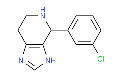 CAS No. 18094-25-2, 4-(3-Chlorophenyl)-4,5,6,7-tetrahydro-3H-imidazo[4,5-c]pyridine