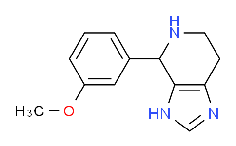 MC675838 | 4875-48-3 | 4-(3-Methoxyphenyl)-4,5,6,7-tetrahydro-3H-imidazo[4,5-c]pyridine
