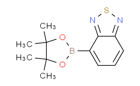 CAS No. 1088118-97-1, 4-(4,4,5,5-Tetramethyl-1,3,2-dioxaborolan-2-yl)benzo[c][1,2,5]thiadiazole