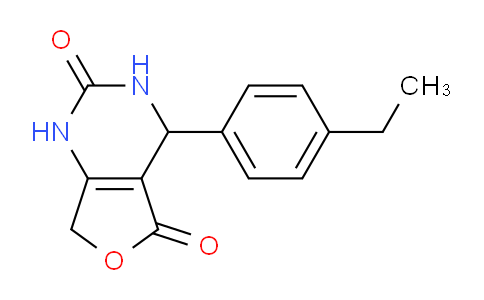CAS No. 1707603-59-5, 4-(4-Ethylphenyl)-3,4-dihydrofuro[3,4-d]pyrimidine-2,5(1H,7H)-dione