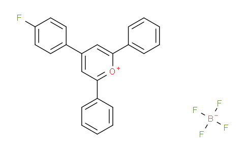 CAS No. 61636-83-7, 4-(4-Fluorophenyl)-2,6-diphenylpyrylium tetrafluoroborate