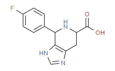 CAS No. 782441-07-0, 4-(4-Fluorophenyl)-4,5,6,7-tetrahydro-3H-imidazo[4,5-c]pyridine-6-carboxylic acid