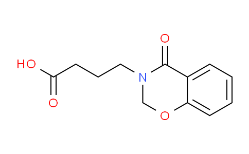 CAS No. 886502-01-8, 4-(4-Oxo-2H-benzo[e][1,3]oxazin-3(4H)-yl)butanoic acid