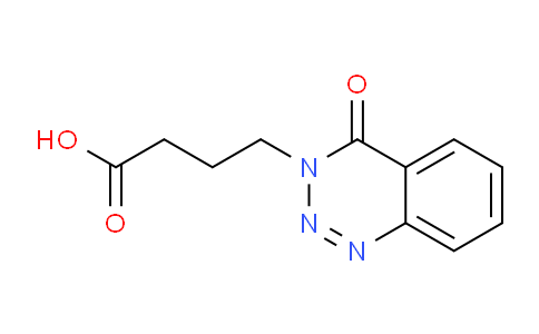 CAS No. 97609-03-5, 4-(4-Oxobenzo[d][1,2,3]triazin-3(4H)-yl)butanoic acid