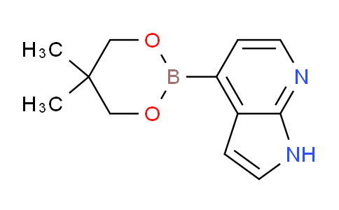 CAS No. 944956-50-7, 4-(5,5-Dimethyl-1,3,2-dioxaborinan-2-yl)-1H-pyrrolo[2,3-b]pyridine
