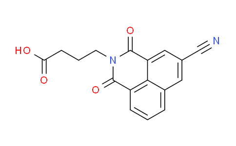 CAS No. 929519-89-1, 4-(5-Cyano-1,3-dioxo-1H-benzo[de]isoquinolin-2(3H)-yl)butanoic acid