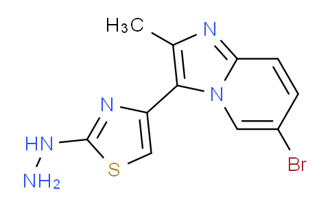 CAS No. 886503-88-4, 4-(6-Bromo-2-methylimidazo[1,2-a]pyridin-3-yl)-2-hydrazinylthiazole